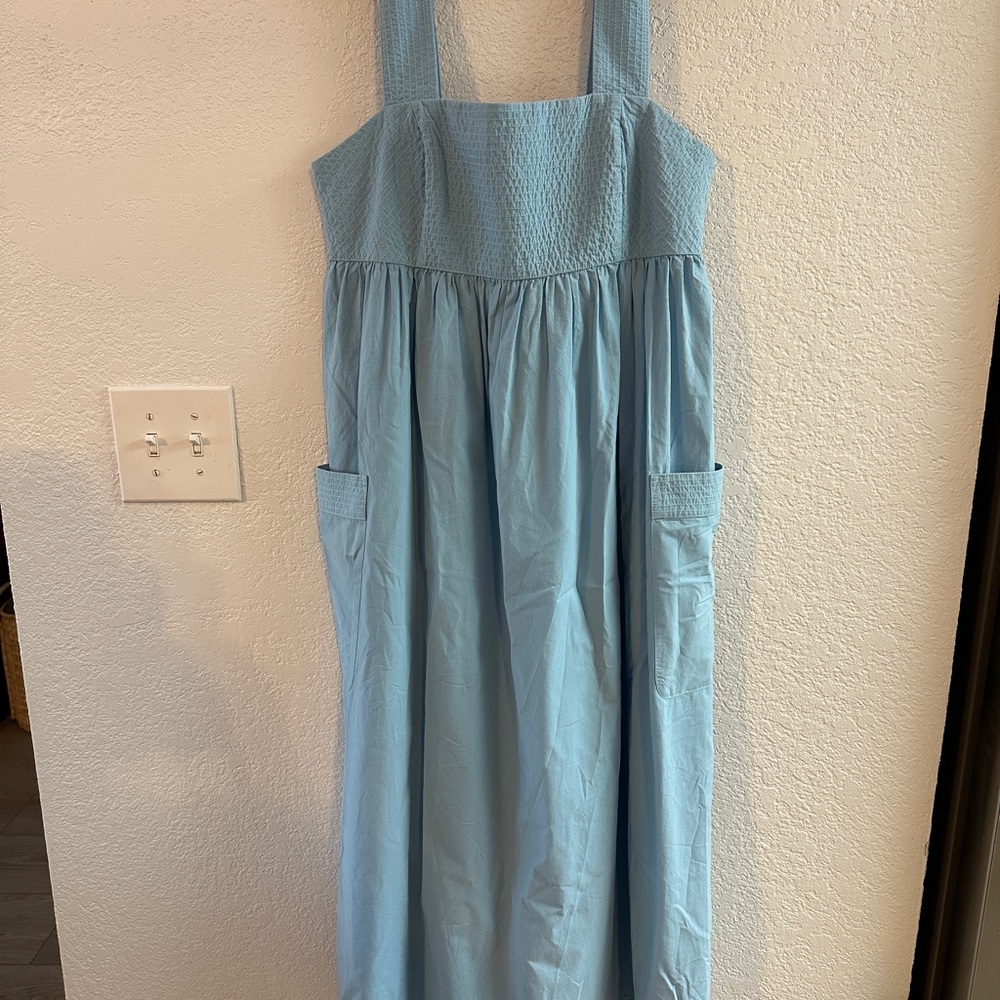 Light Blue Madewell Dress size 8